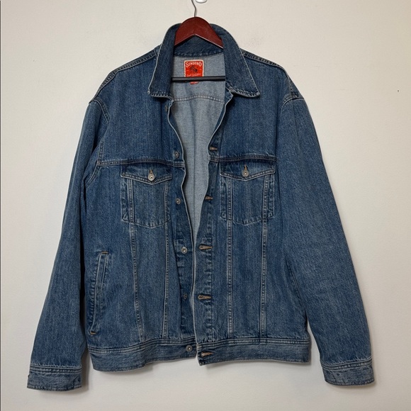 Sendero real webstern Classic Blue Denim Jacket sc 3XL - Picture 3 of 10